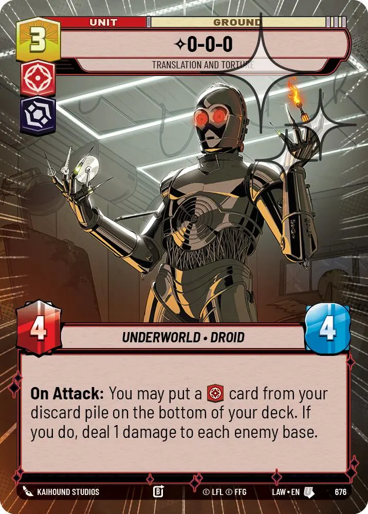 0-0-0 - Translation And Torture (676) (Hyperspace Foil) (676) [A Lawless Time] 1