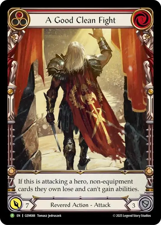 A Good Clean Fight [Gem088] (Gem Pack 3)  Rainbow Foil 1