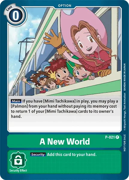 A New World [P-021] [Promotional Cards] 1