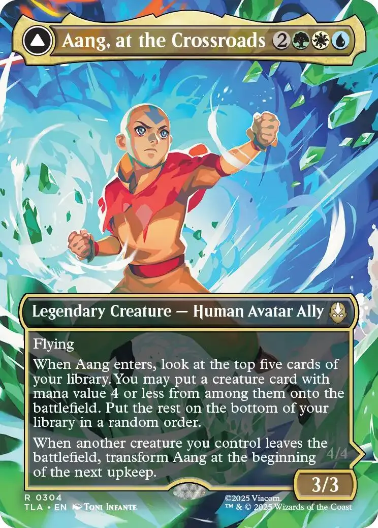 Aang, At The Crossroads (Borderless) [Avatar: The Last Airbender] 1