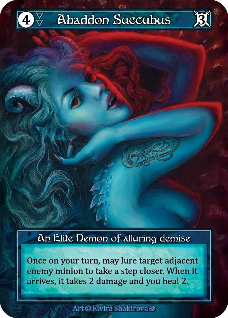 Abaddon Succubus (Foil) [Gothic] 1