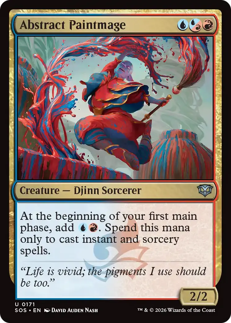 Abstract Paintmage [Secrets Of Strixhaven] 1