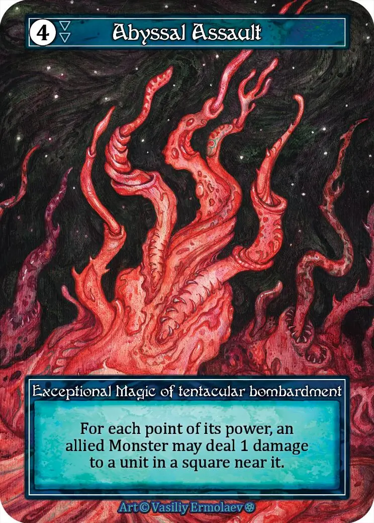 Abyssal Assault (Foil) [Gothic] 1
