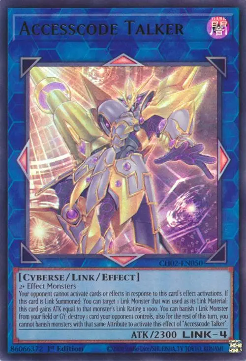 Accesscode Talker [Ch02-En050] Ultra Rare 1