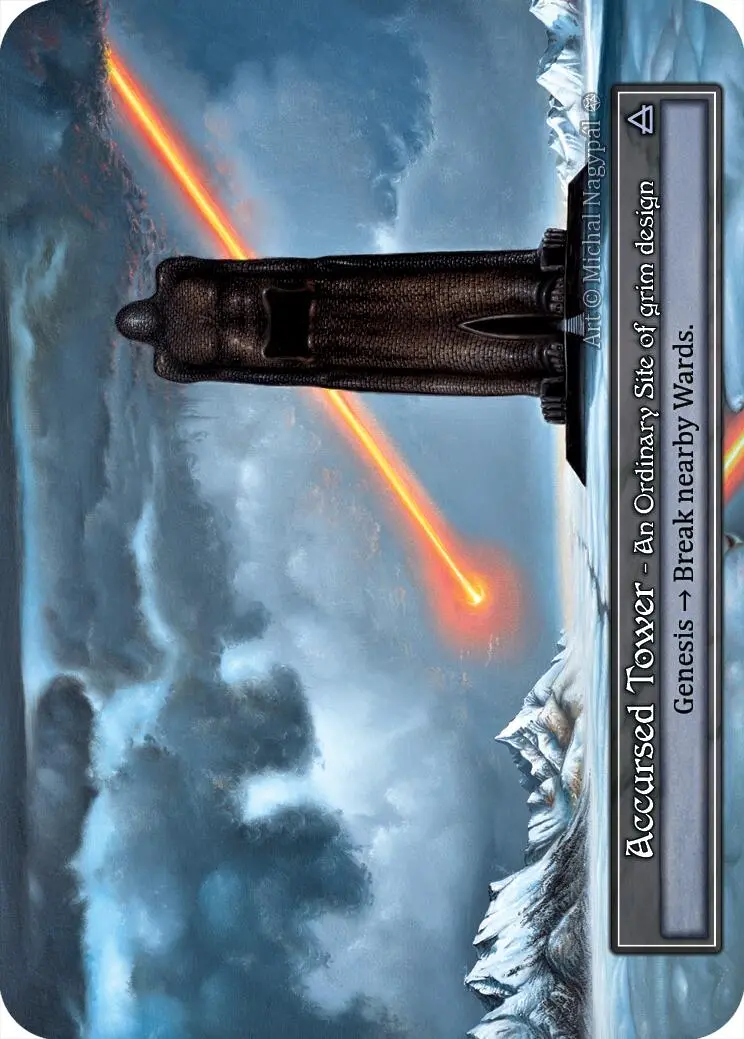 Accursed Tower (Foil) [Gothic] 1