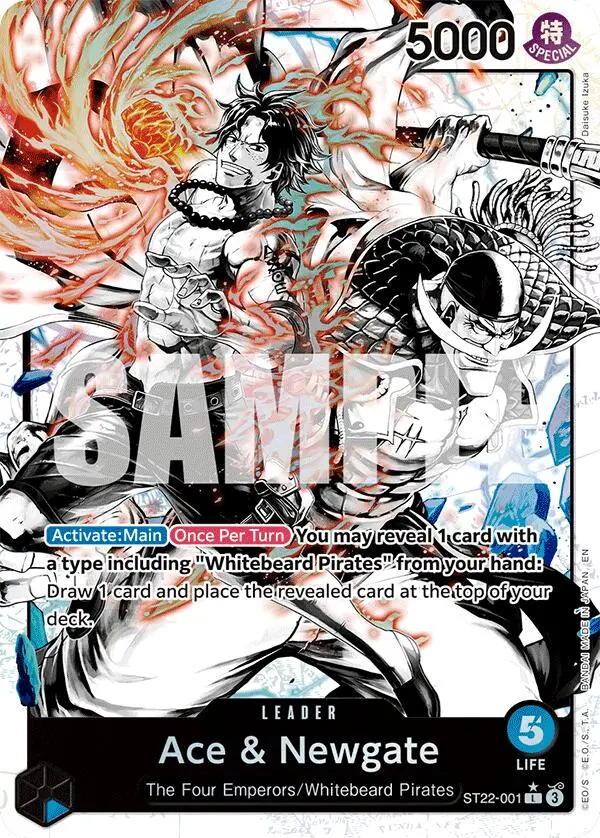 Ace & Newgate (Parallel) [Starter Deck: Ace & Newgate] 1