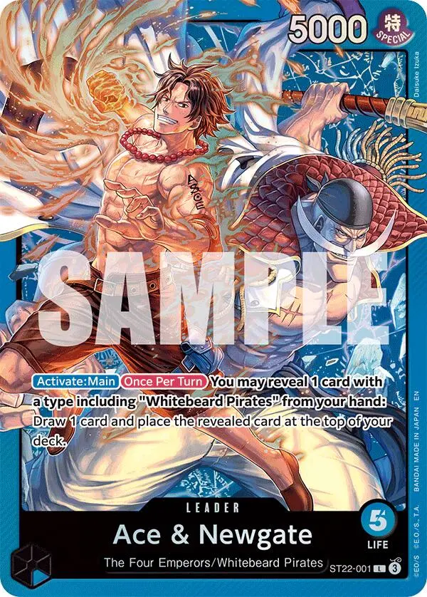 Ace & Newgate [Starter Deck: Ace & Newgate] 1