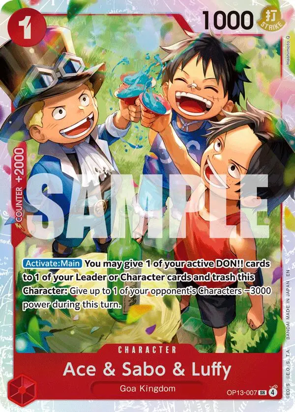 Ace & Sabo & Luffy [Carrying On His Will] 1