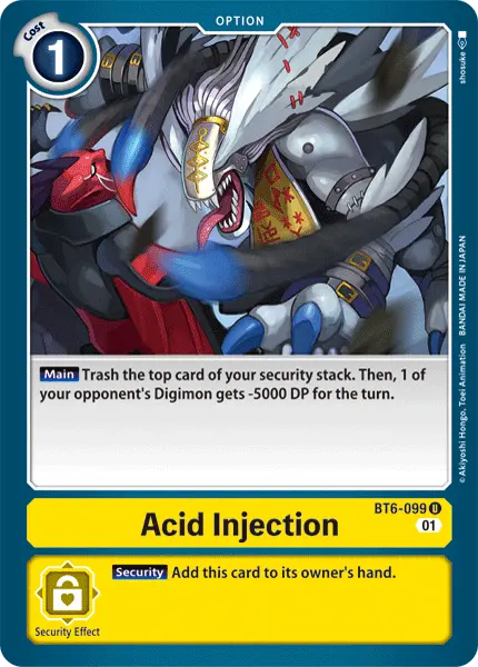 Acid Injection [Bt6-099] [Double Diamond] 1