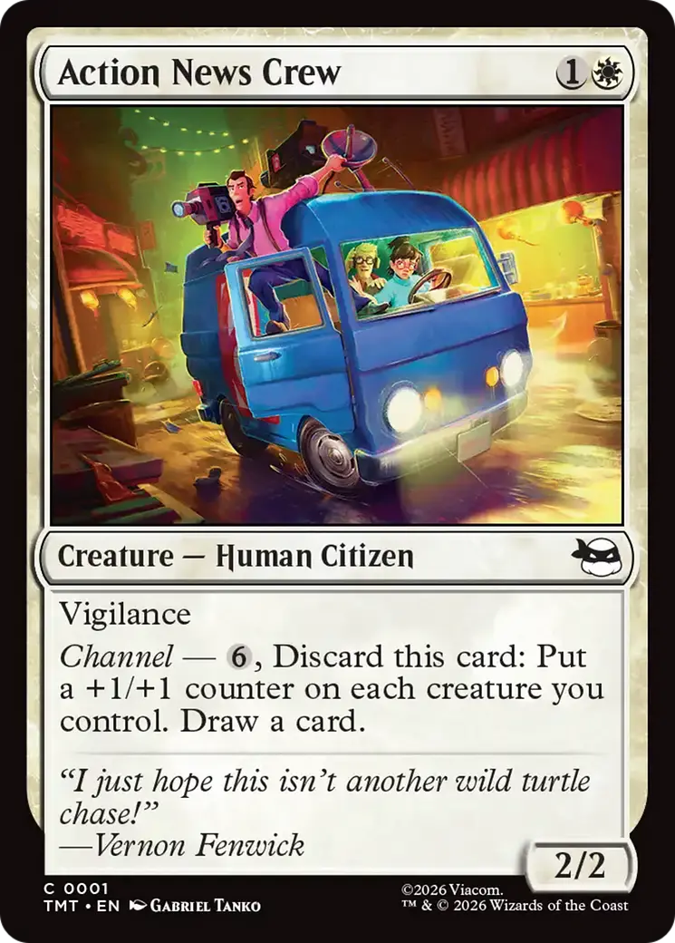 Action News Crew [Teenage Mutant Ninja Turtles] 1