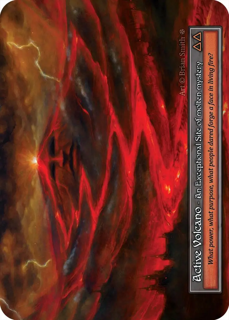 Active Volcano (Foil) [Gothic] 1