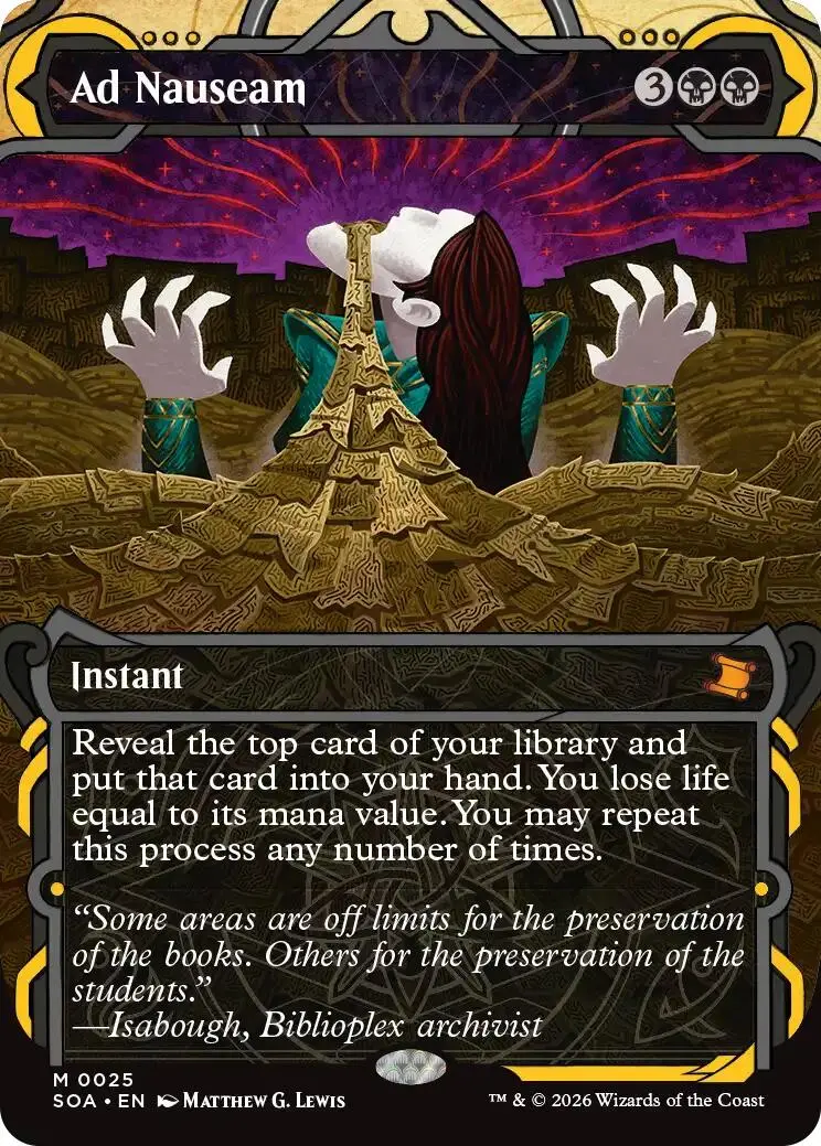 Ad Nauseam [Secrets Of Strixhaven: Mystical Archive] 1