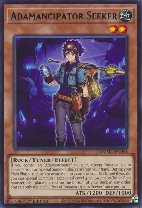 Adamancipator Seeker [Mzmu-En091] Rare 1