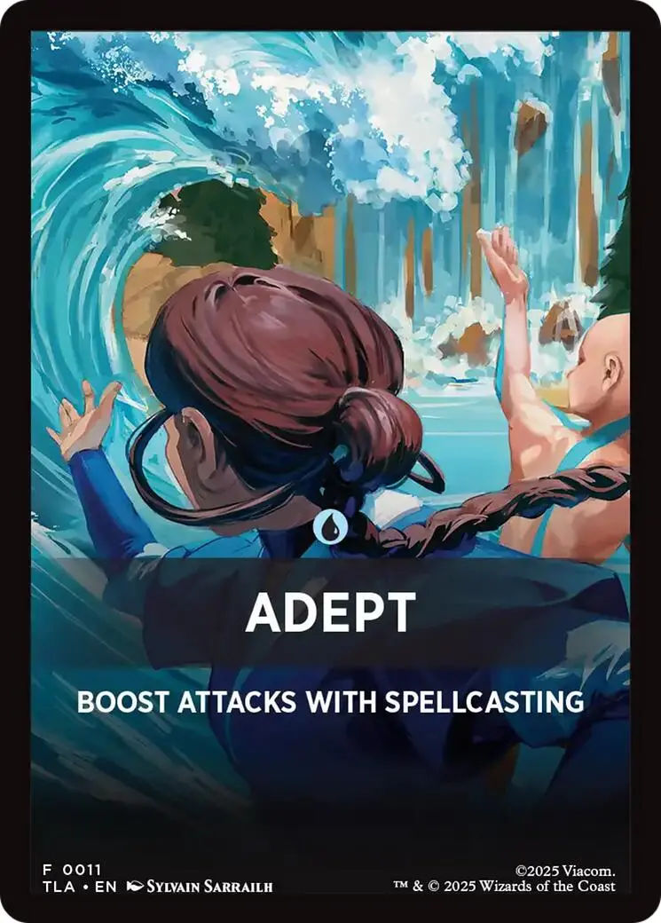 Adept Theme Card [Avatar: The Last Airbender Tokens] 1