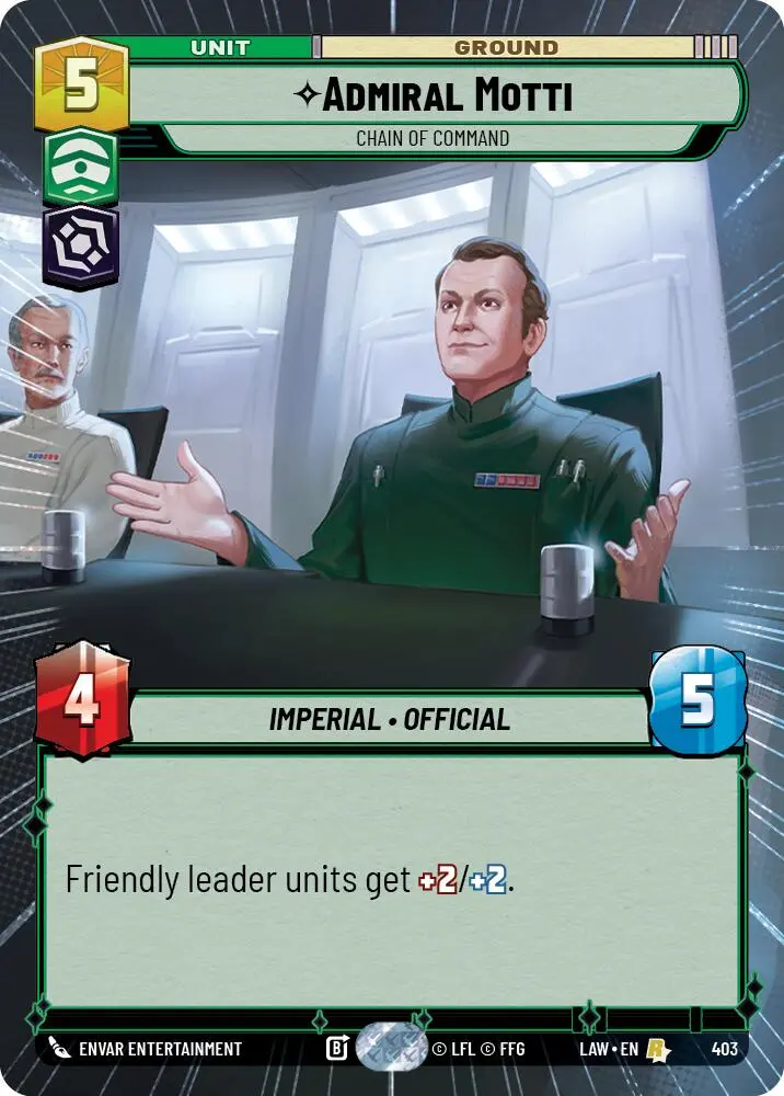 Admiral Motti - Chain Of Command (403) (Hyperspace) (403) [A Lawless Time] 1