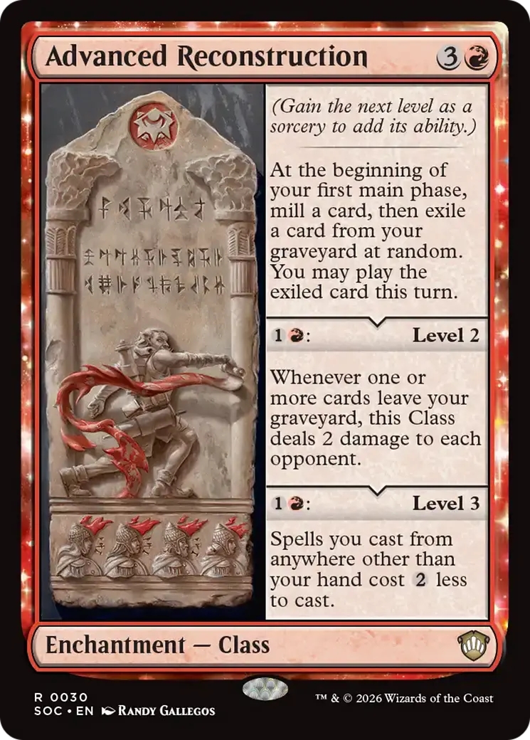 Advanced Reconstruction [Secrets Of Strixhaven Commander] 1