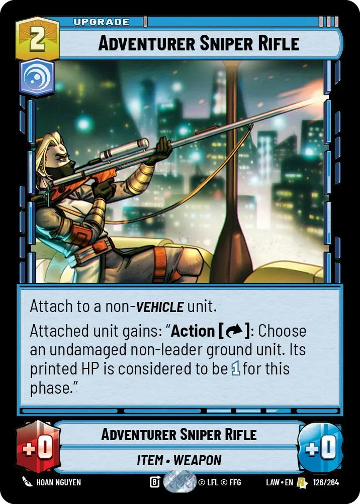 Adventurer Sniper Rifle (126/264) (126/264) [A Lawless Time] 1