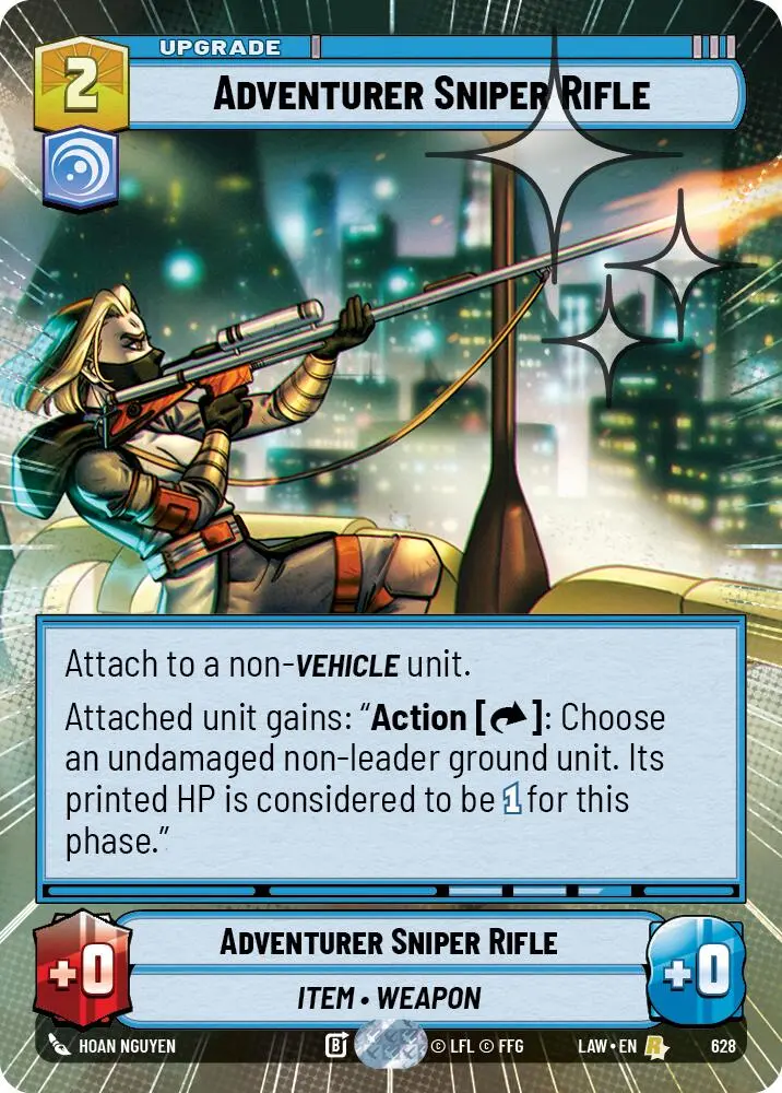 Adventurer Sniper Rifle (628) (Hyperspace Foil) (628) [A Lawless Time] 1