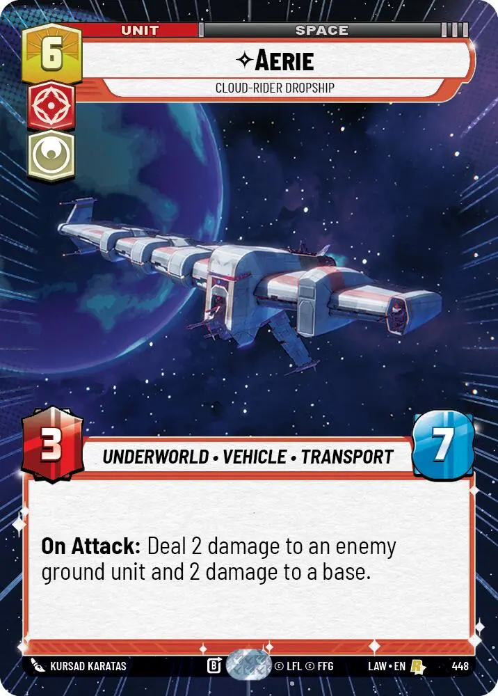 Aerie - Cloud-Rider Dropship (448) (Hyperspace) (448) [A Lawless Time] 1