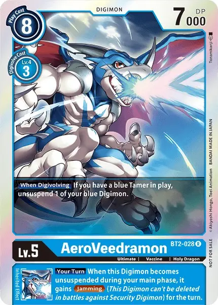 Aeroveedramon [Bt2-028] (Battle Of Omni Pre-Release) [Release Special Booster Promos] 1