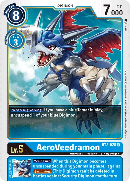 Aeroveedramon [Bt2-028] [Release Special Booster Ver.1.5] 1