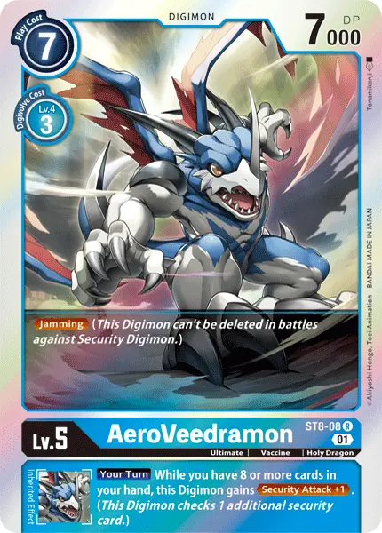 Aeroveedramon [St8-08] [Starter Deck: Ulforce Veedramon] 1