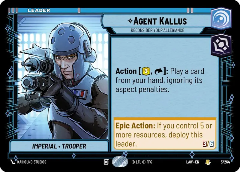 Agent Kallus - Reconsider Your Allegiance (3/264) (3/264) [A Lawless Time] 1
