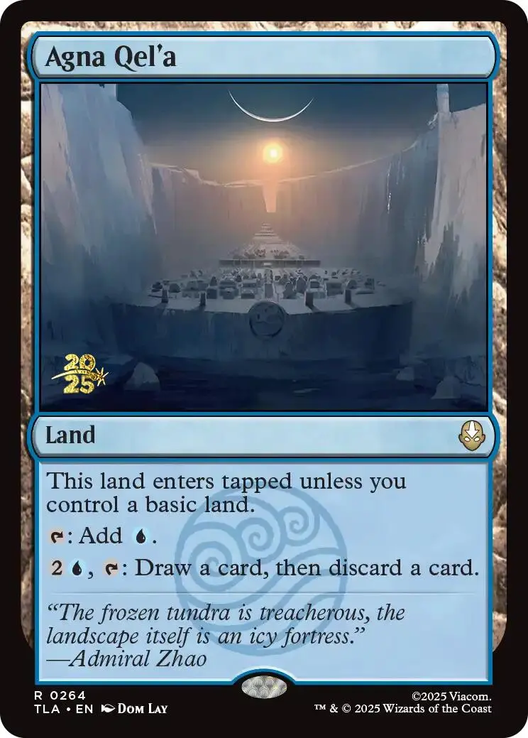 Agna Qel'a [Avatar: The Last Airbender Prerelease Cards] 1