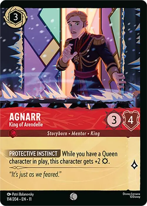 Agnarr - King Of Arendelle (Foil) (114/204) [Winterspell] 1