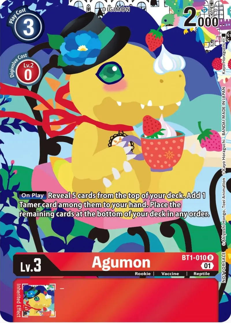 Agumon [Bt1-010] (Tamer's Card Set 2 Floral Fun) [Release Special Booster Promos] 1