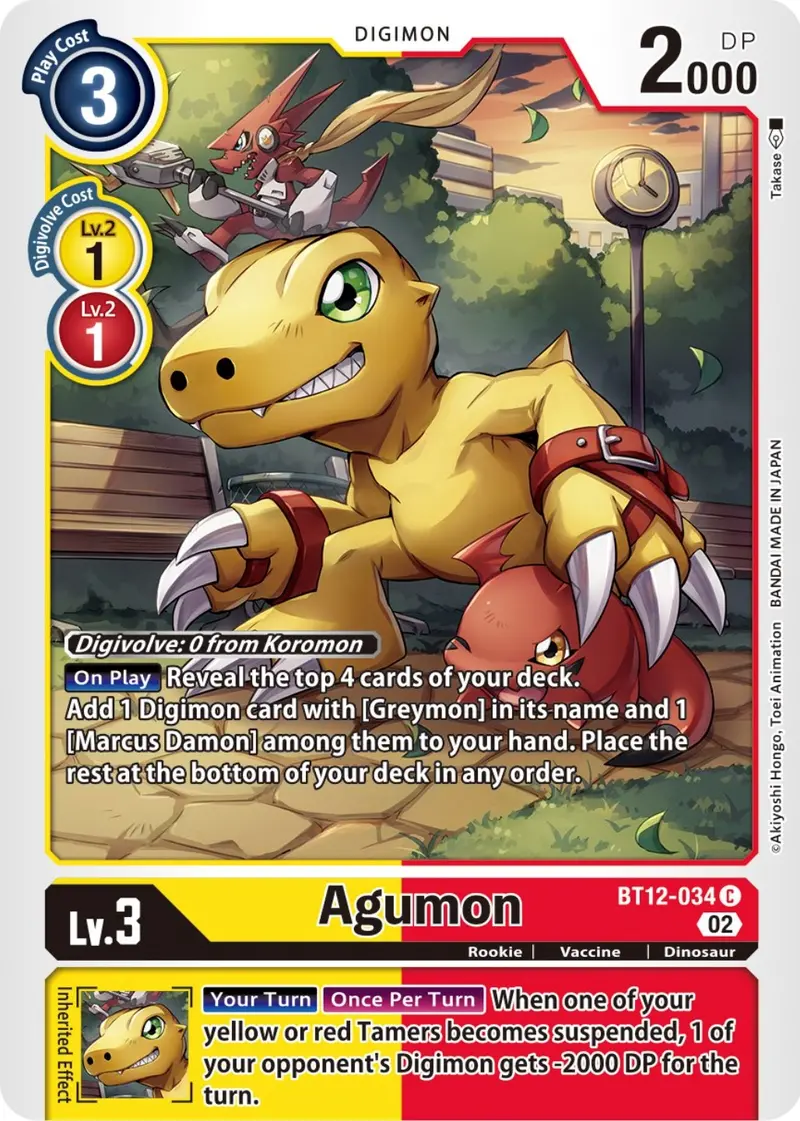 Agumon [Bt12-034] [Across Time] 1