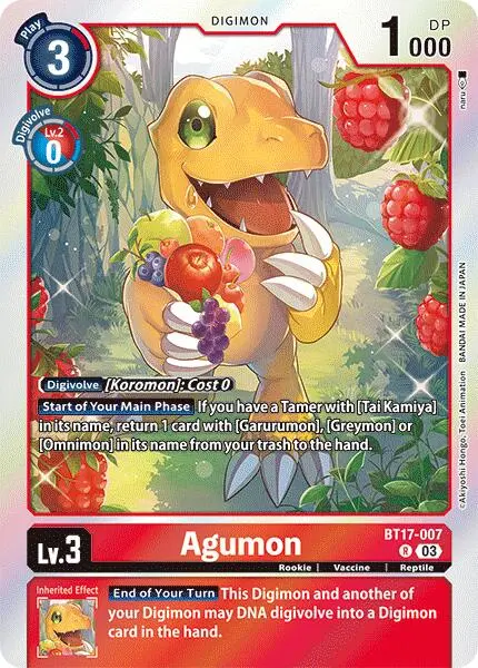 Agumon [Bt17-007] [Secret Crisis] 1