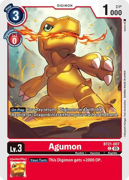 Agumon [Bt21-007] [World Convergence] 1