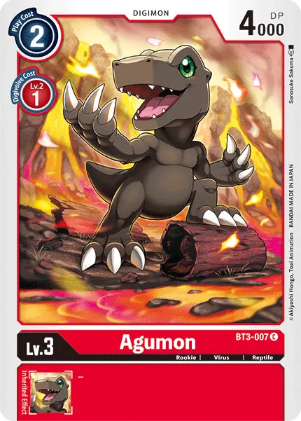 Agumon [Bt3-007] [Release Special Booster Ver.1.5] 1