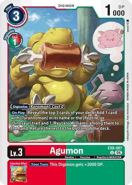 Agumon [Ex8-007] - Ex8-007 [Chain Of Liberation] 1