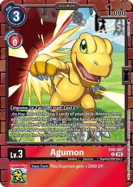 Agumon [Ex9-007] [Versus Monsters] 1