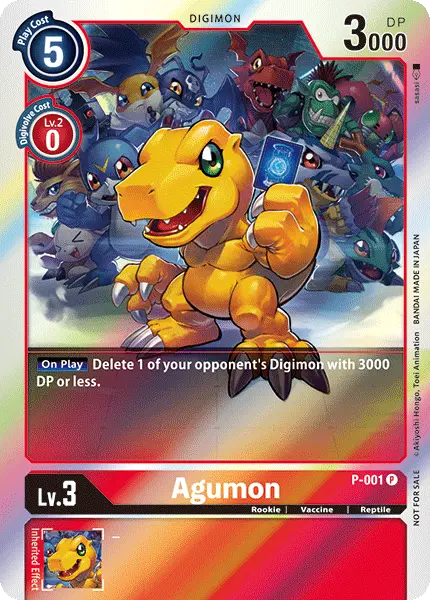 Agumon [P-001] [Promotional Cards] 1