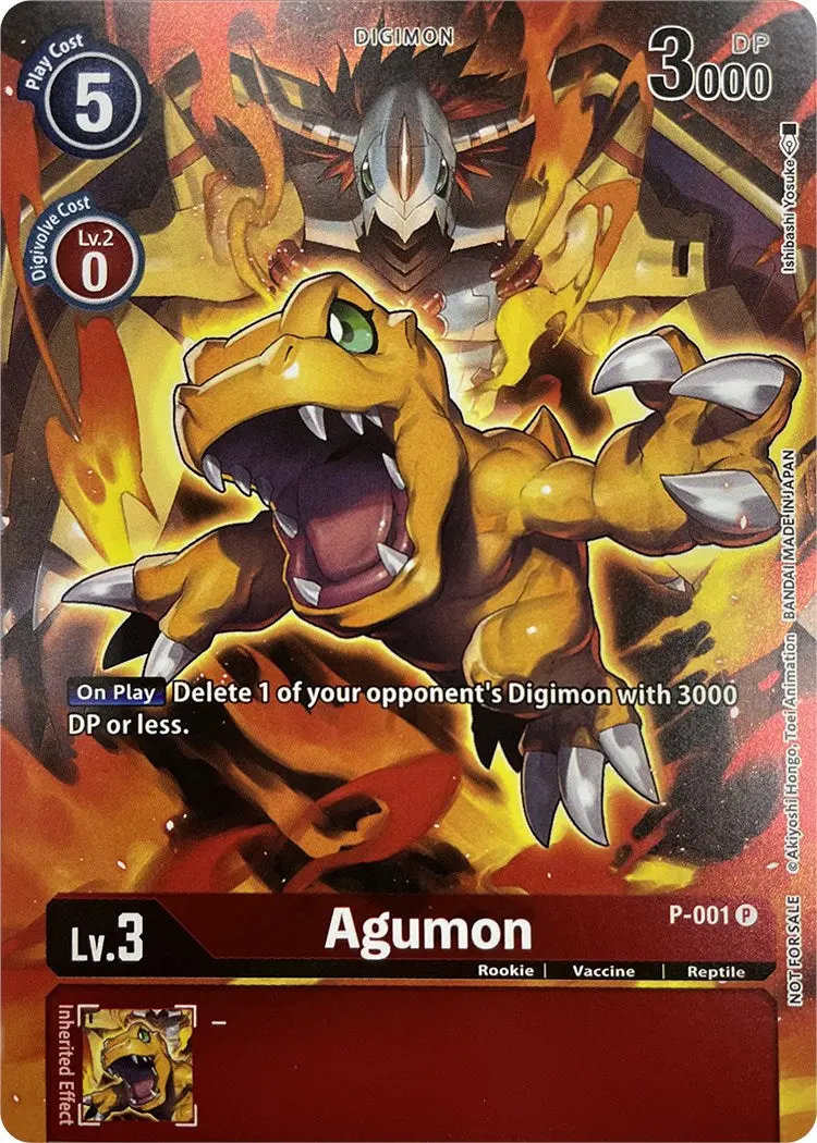 Agumon [P-001] (Tamer's Evolution Box 2) [Promotional Cards] 1