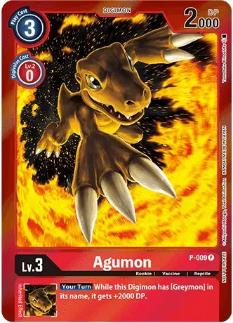 Agumon [P-009] (Gift Box 2022) [Promotional Cards] 1