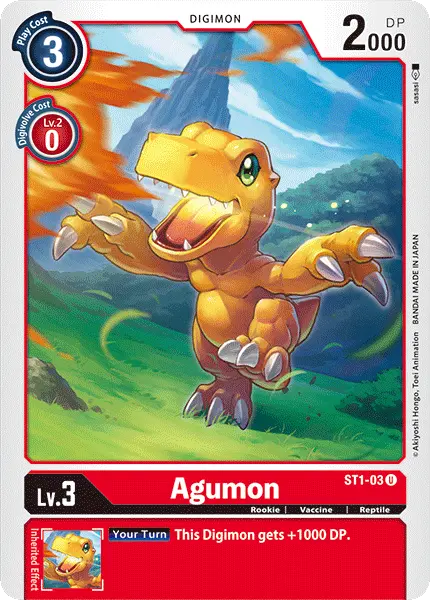 Agumon [St1-03] [Starter Deck: Gaia Red] 1