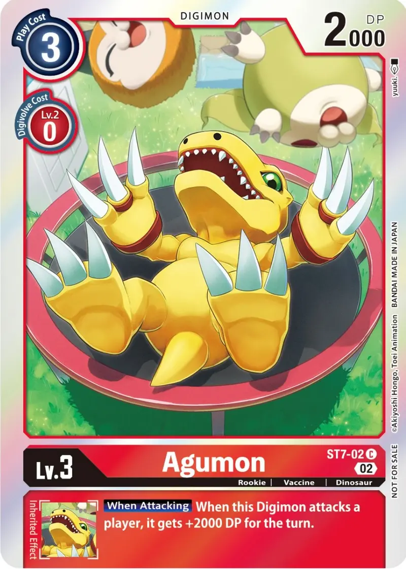 Agumon [St7-02] (Official Tournament Pack Vol.8) [Starter Deck: Gallantmon Promos] 1