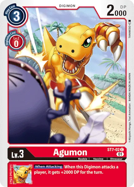 Agumon [St7-02] [Starter Deck: Gallantmon] 1