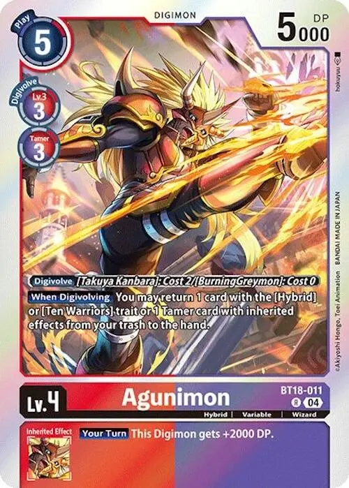 Agunimon [Bt18-011] [Release Special Booster Ver.2.0] 1