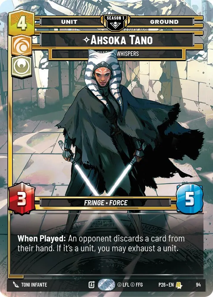 Ahsoka Tano - Chasing Whispers (94) (94) [Sector And Regional Promos: Season 1] 1