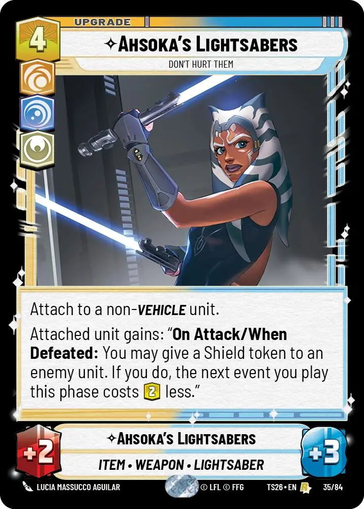 Ahsoka's Lightsabers (35/84) (35/84) [Twin Suns] 1