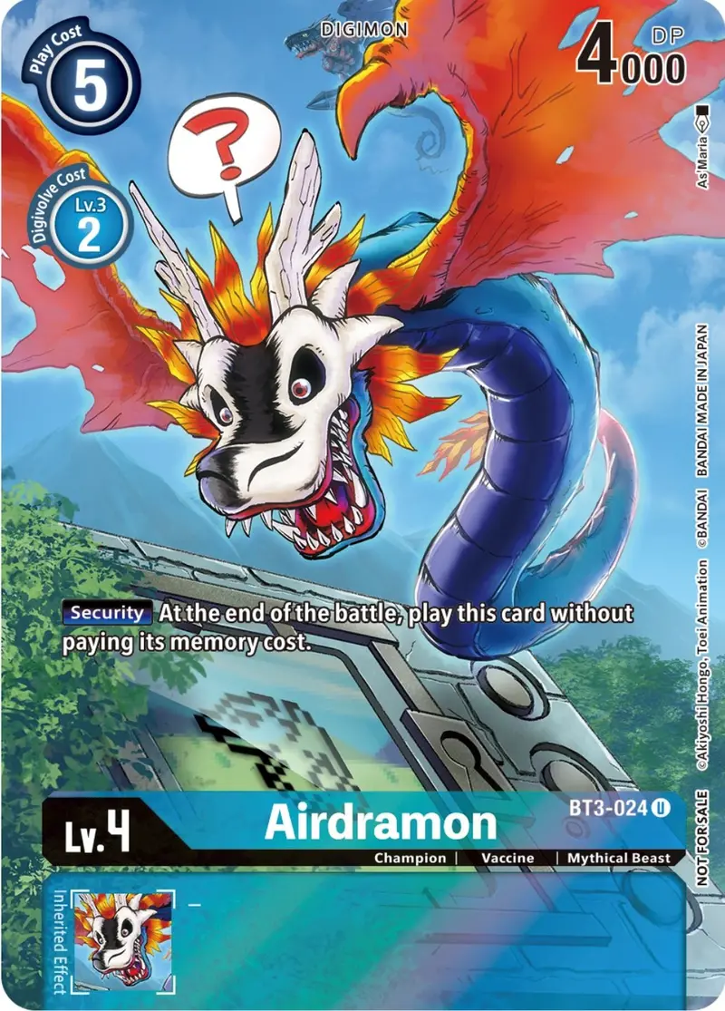 Airdramon [Bt3-024] (25Th Special Memorial Pack) [Release Special Booster Promos] 1