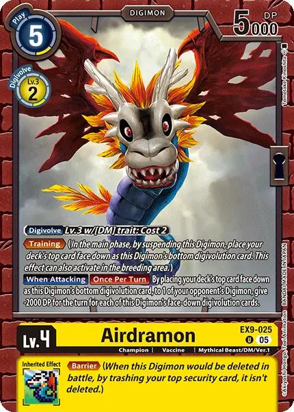 Airdramon [Ex9-025] [Versus Monsters] 1