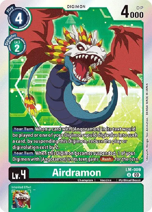 Airdramon [Lm-009] (English Exclusive) [Exceed Apocalypse] 1