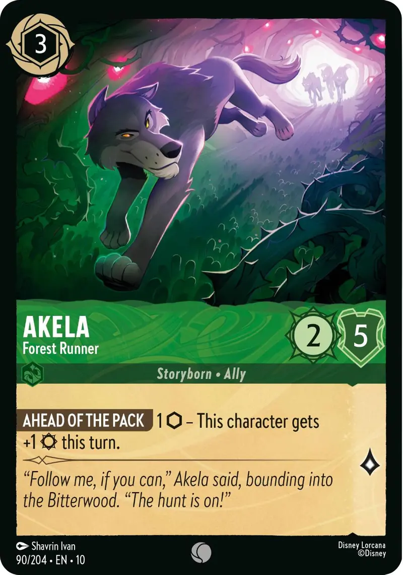 Akela - Forest Runner (90/204) [Whispers In The Well] 1