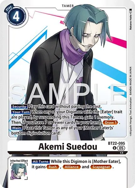 Akemi Suedou [Bt22-095] [Cyber Eden] 1